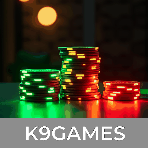 K9GAMES: Slots de Jackpot Gigante, Mesa com Alta Estratégia e Experiência ao Vivo Imersiva